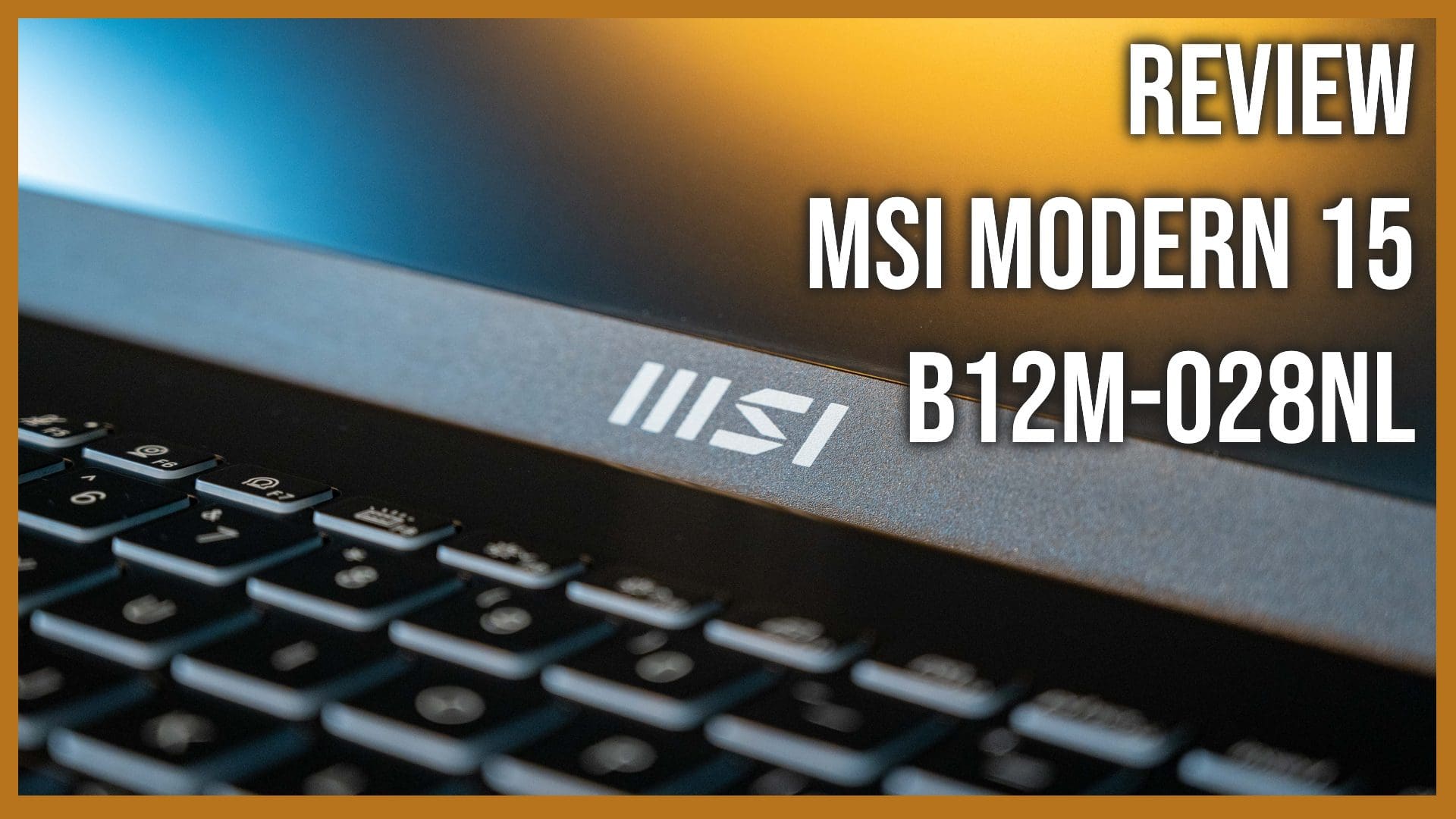 MSI modern 15 B12M thumb