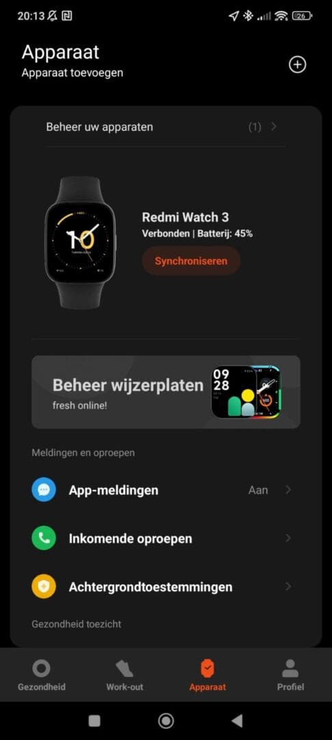 Redmi Watch 3 Software